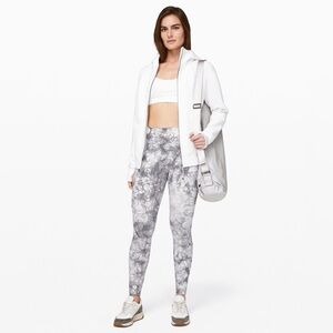 LULULEMON | Wunder Under Marble high rise tights/leggings/yoga pants LIKE NEW